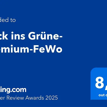 Apartment Blick Ins Gruene- Premium-fewo Goehren-Lebbin